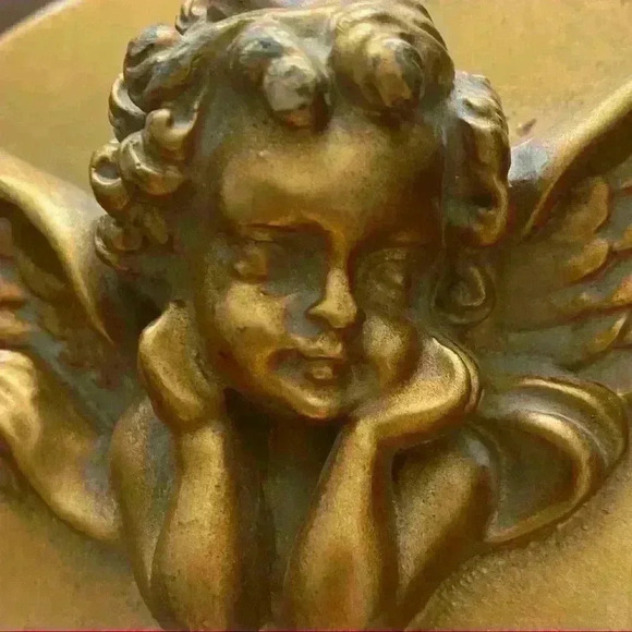 Antique gold mirror - Picture 3 of 12